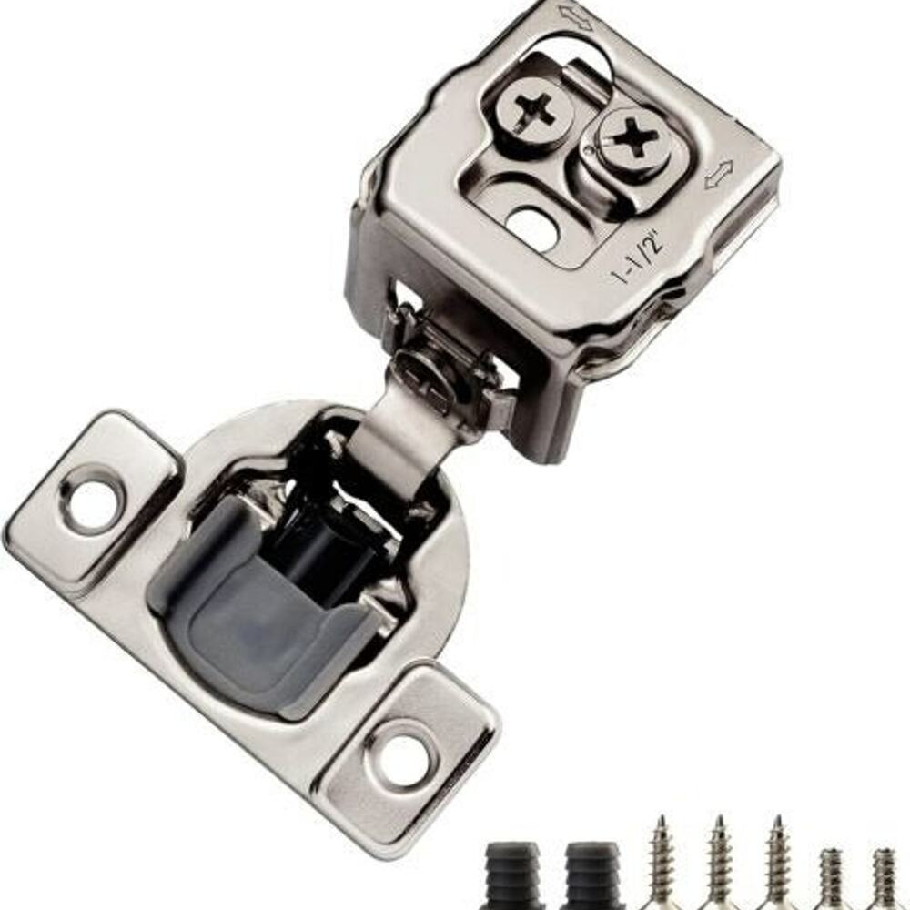 18-Pairs Soft Close Cabinet Hinges 1-1/2" Overlay Face Frame (36 Hinges)
